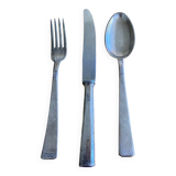 Lot of silver cutlery from the 1930s