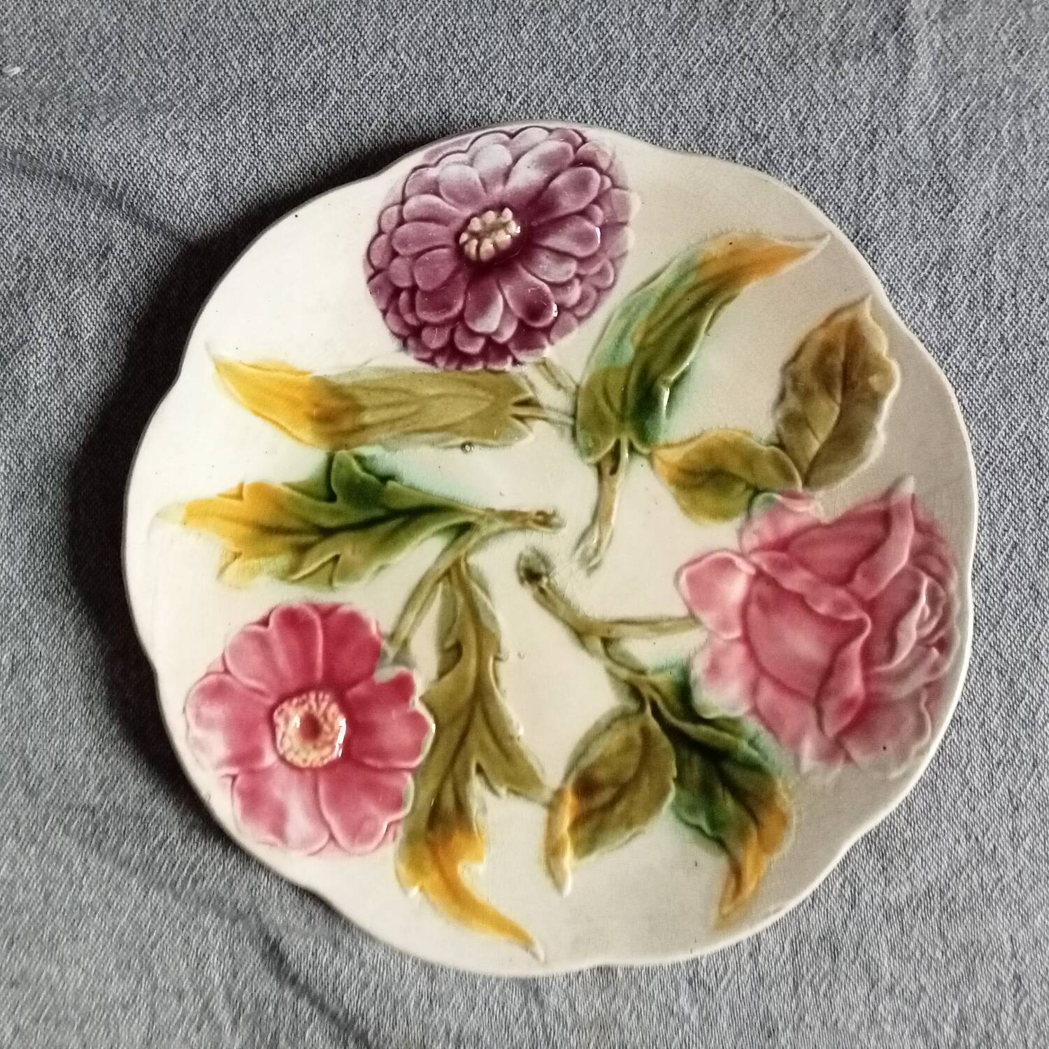 Assiettes barbotines