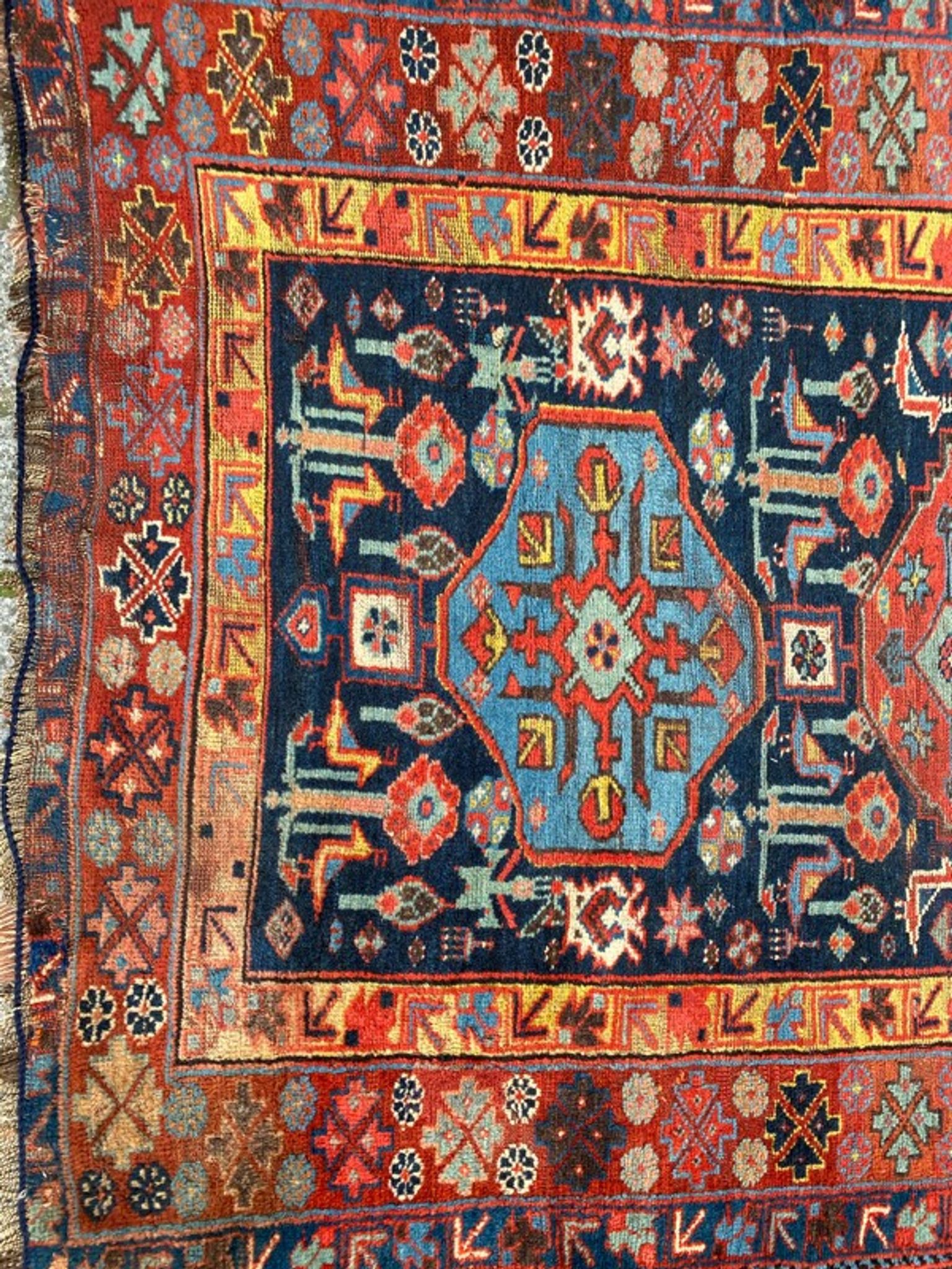 Old-west Persian corridor carpet 100x320 cm