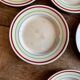 Set of 8 vintage dessert plates - Gilles de Gien