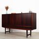 Rosewood highboard, Danish design, 1960s, designer: E.W. Bach