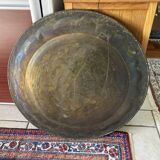 Moroccan brass tray
