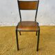 Lot 14 chaises d’école