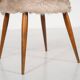 Paire de chaises cocktail scandinaves du milieu du siècle - années 1950
