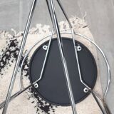 Pair of stools by Pascal Mourgue silver Moon