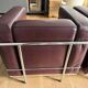 pair of authentic LC2 armchairs