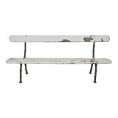 Garden bench in cast iron, tree branch model.