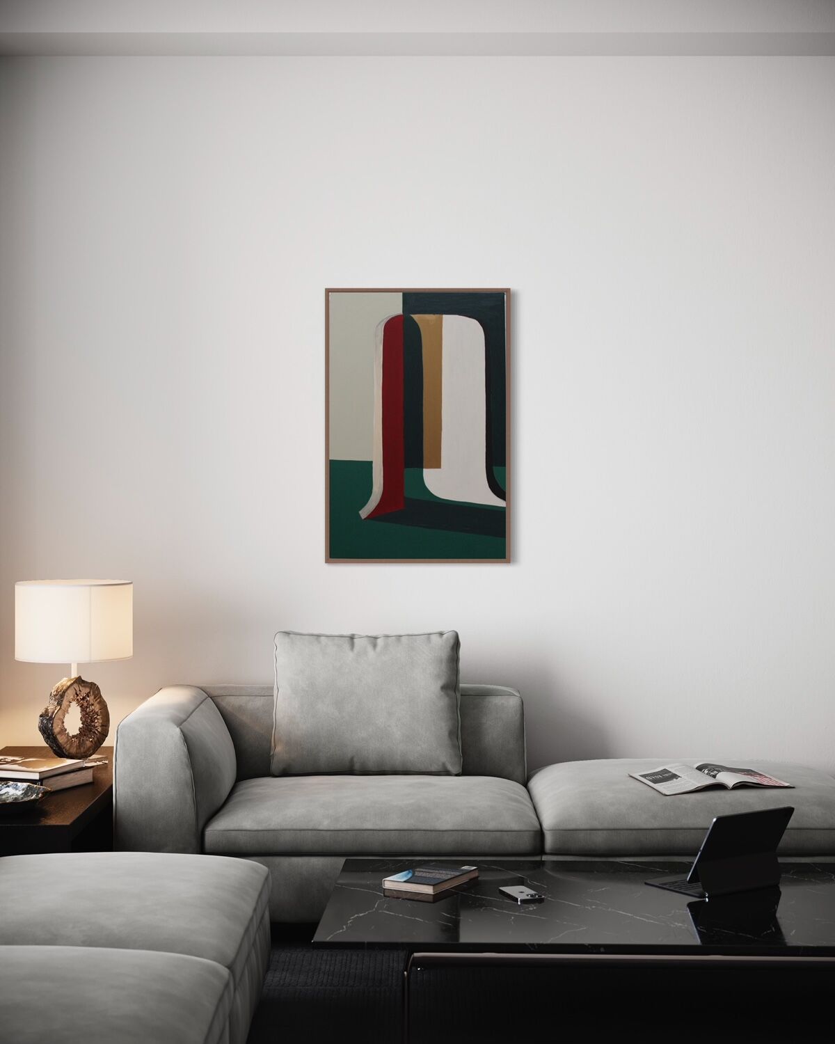 Contemporary art signed "perspective"