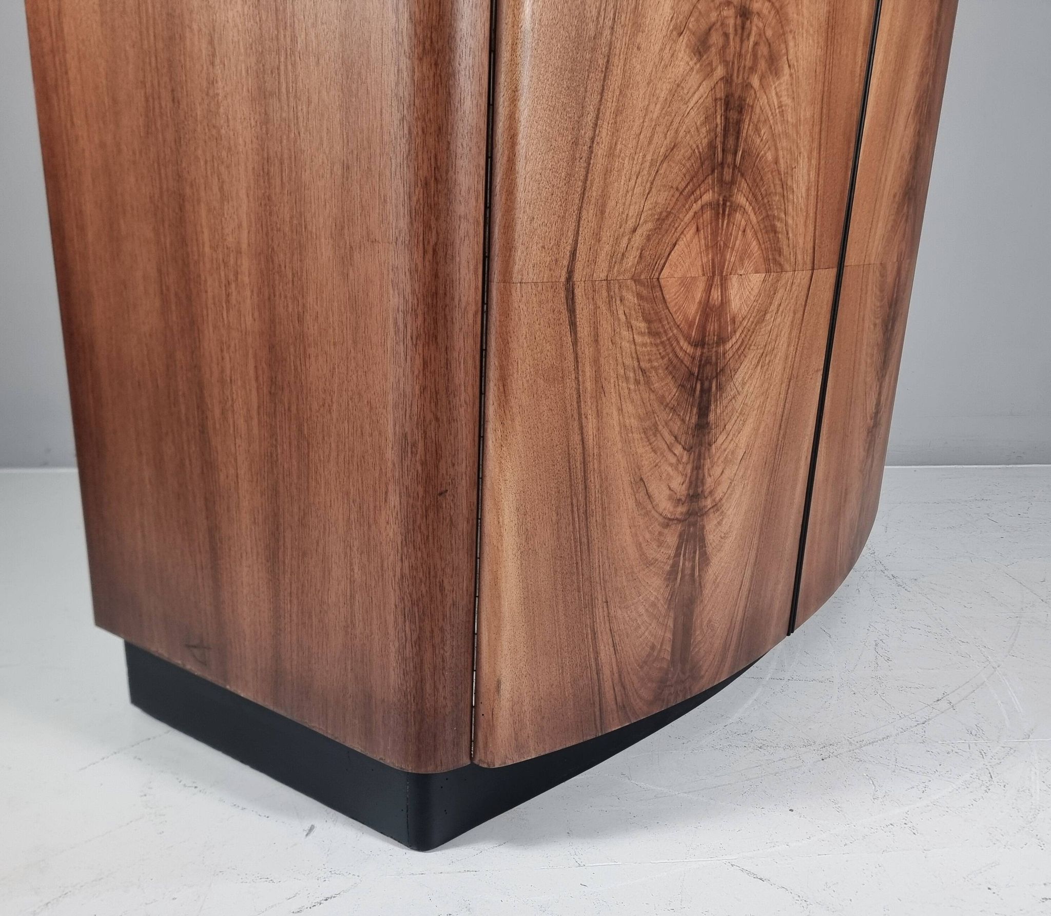 Art Deco Walnut Wardrobe by Jindrich Halabala, 1940s