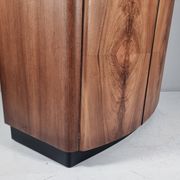 Art Deco Walnut Wardrobe by Jindrich Halabala, 1940s