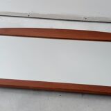 Large Scandinavian teak mirror