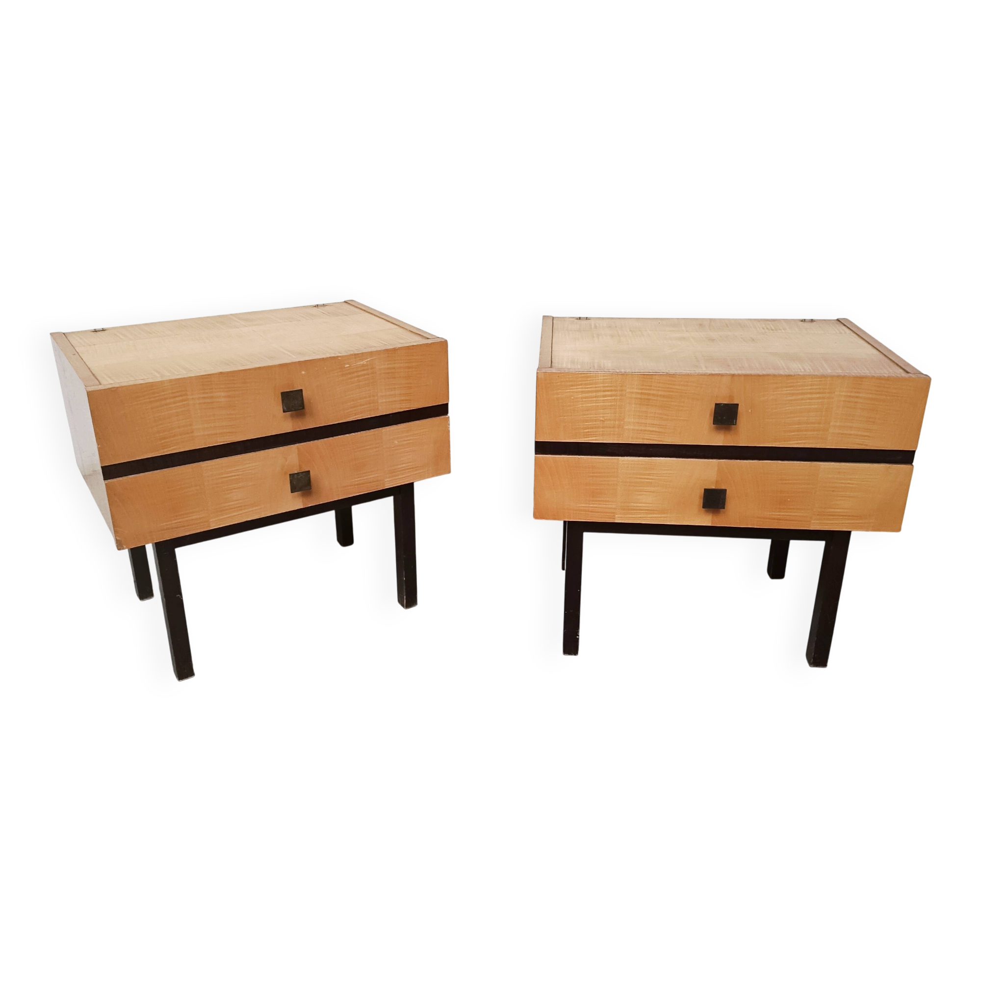 Pair of bedside tables, 1960