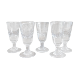 5 verres à absinthe