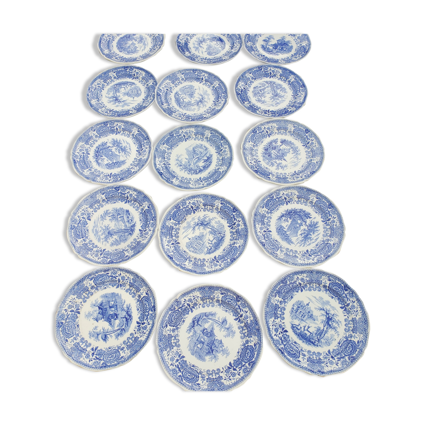 24 assiettes a dessert villeroy et boch