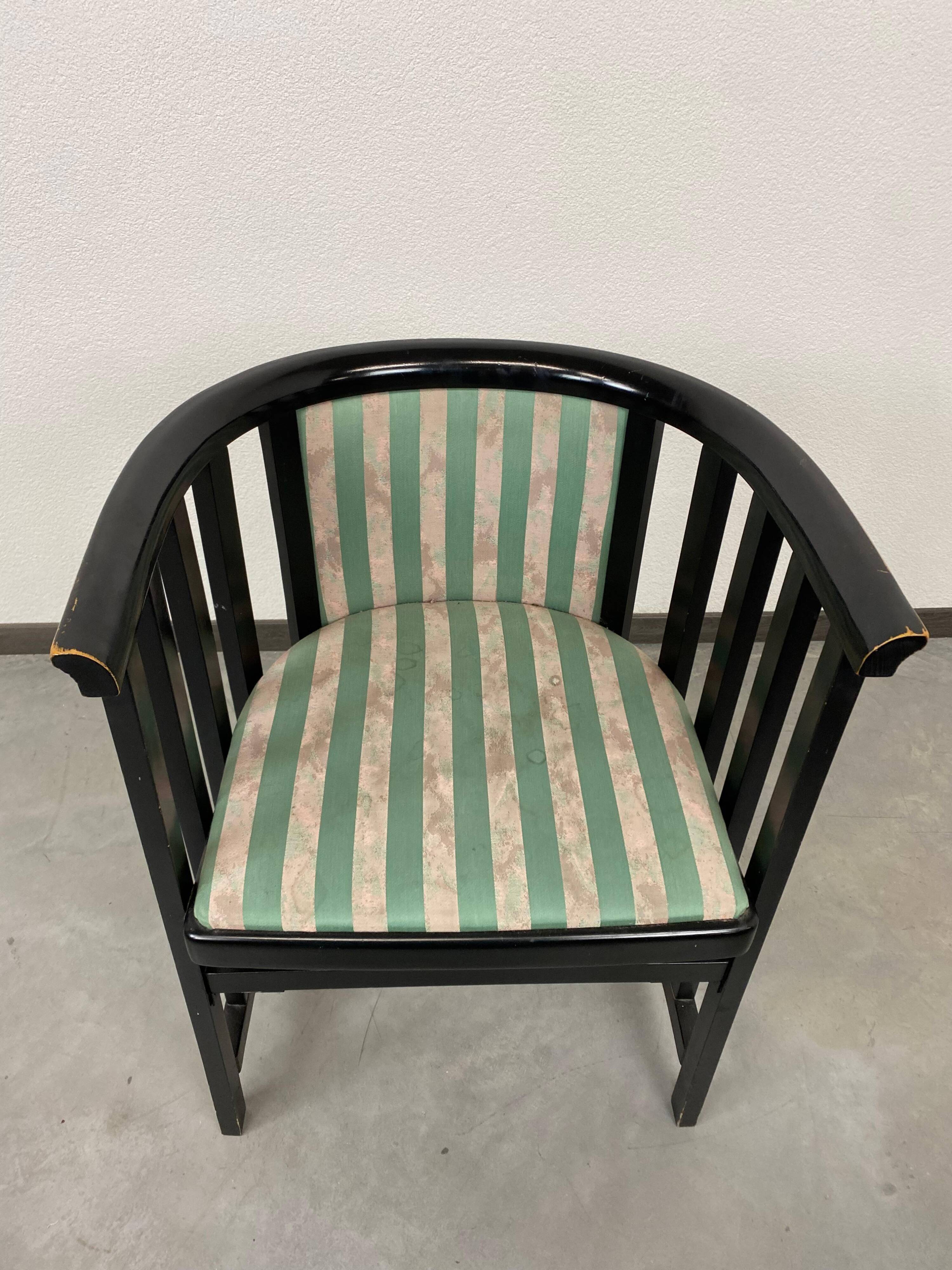 Fledermaus seating group by Josef Hoffmann, produced by Wittmann Vienna.