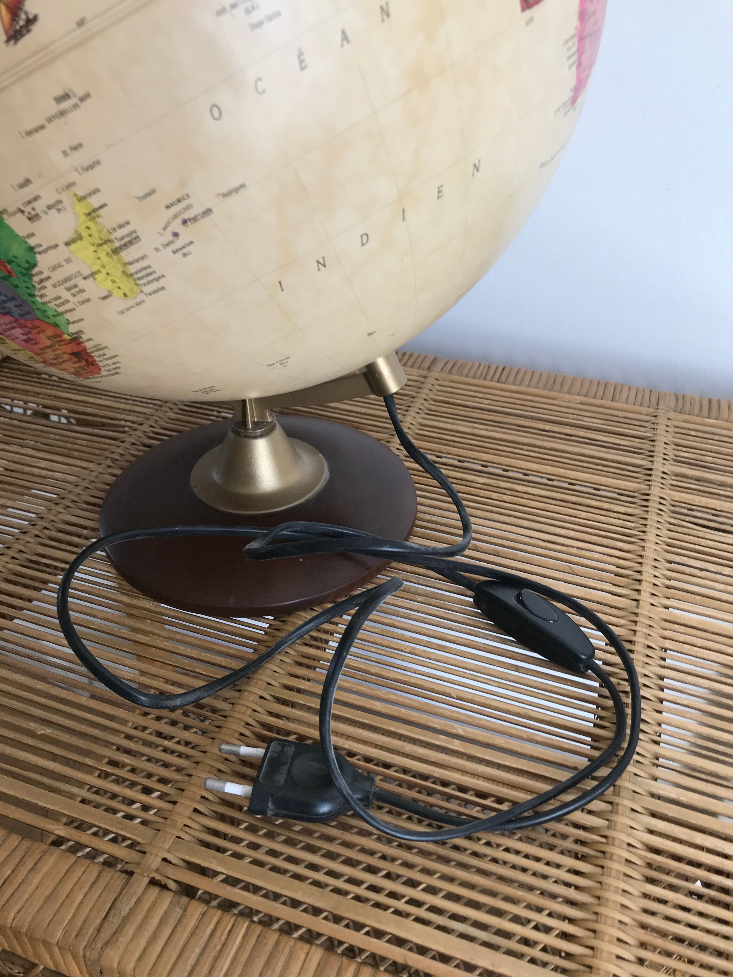 Light earth globe tecnodidattica