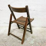 Chaise pliante en bois pour enfant