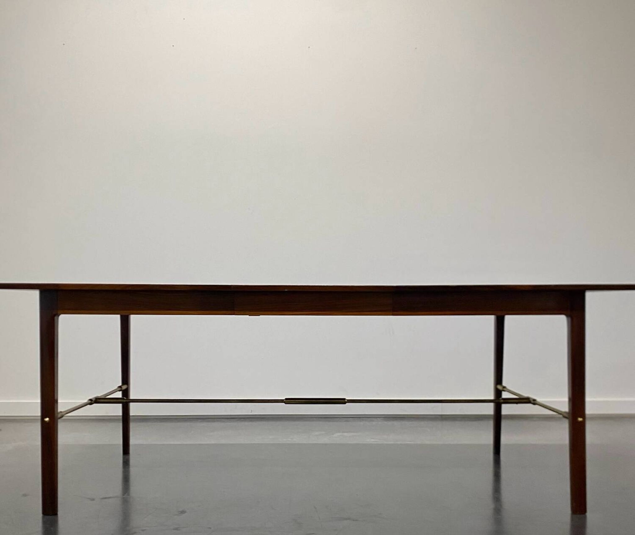 Palisander dining table denmark 1960s extendable mcm