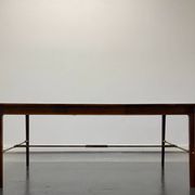 Palisander dining table denmark 1960s extendable mcm