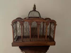 Cage à oiseaux decorative