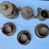 Stoneware coffee/tea set