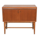 Vintage Scandinavian teak sideboard with writing surface, 1960s.