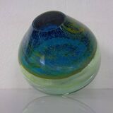 Maltese glass ashtray from Mdina, 1960s