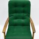 Original rotate armchair, Scandinavian icon, 1960s, quality green velvet