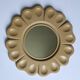 Rare Midcentury Flower Wall Mirror, Italy, 1970s