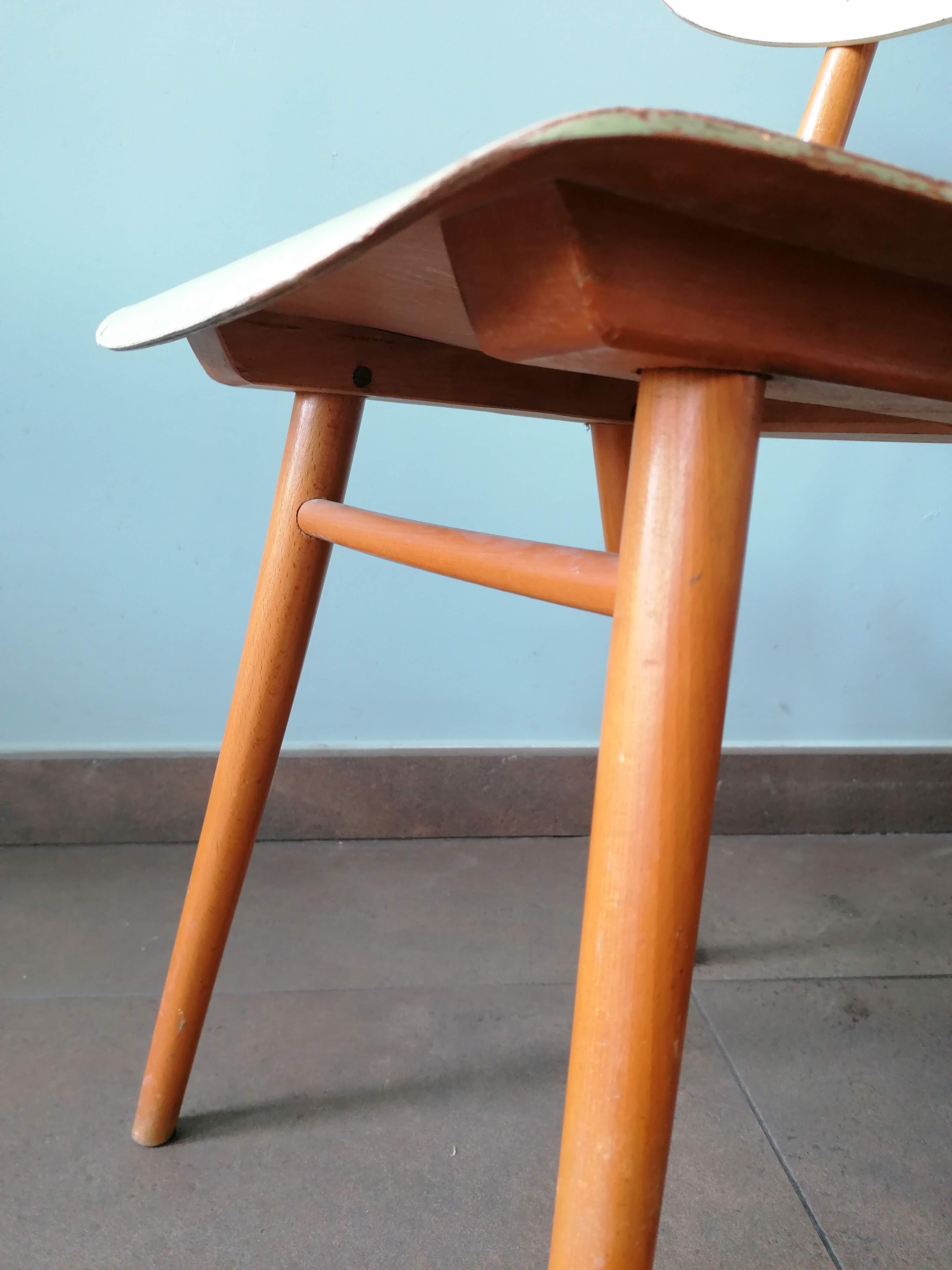Vintage wooden chair, Ton (Thonet) ex Czechoslovakia, 1960