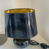 Lampe noire en céramique max idlas