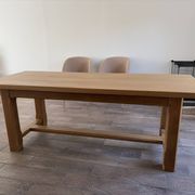 Solid oak table