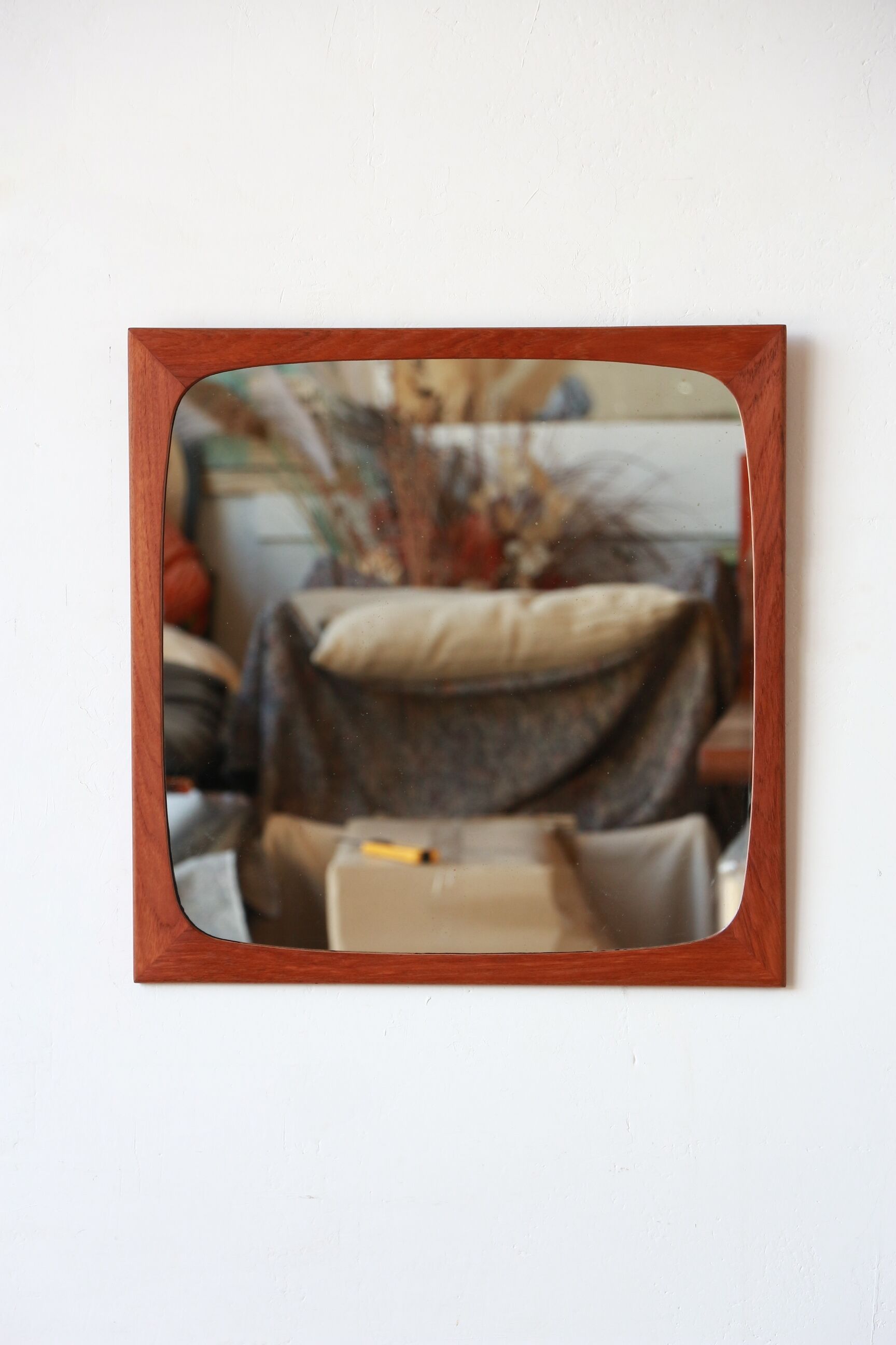 Square Teak Mirror - Scandinavian (4.7)