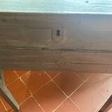 Bureau ancien patiné