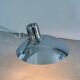Pendulum lamp, space age design André Lavigne, Aluminor edition, France 1960