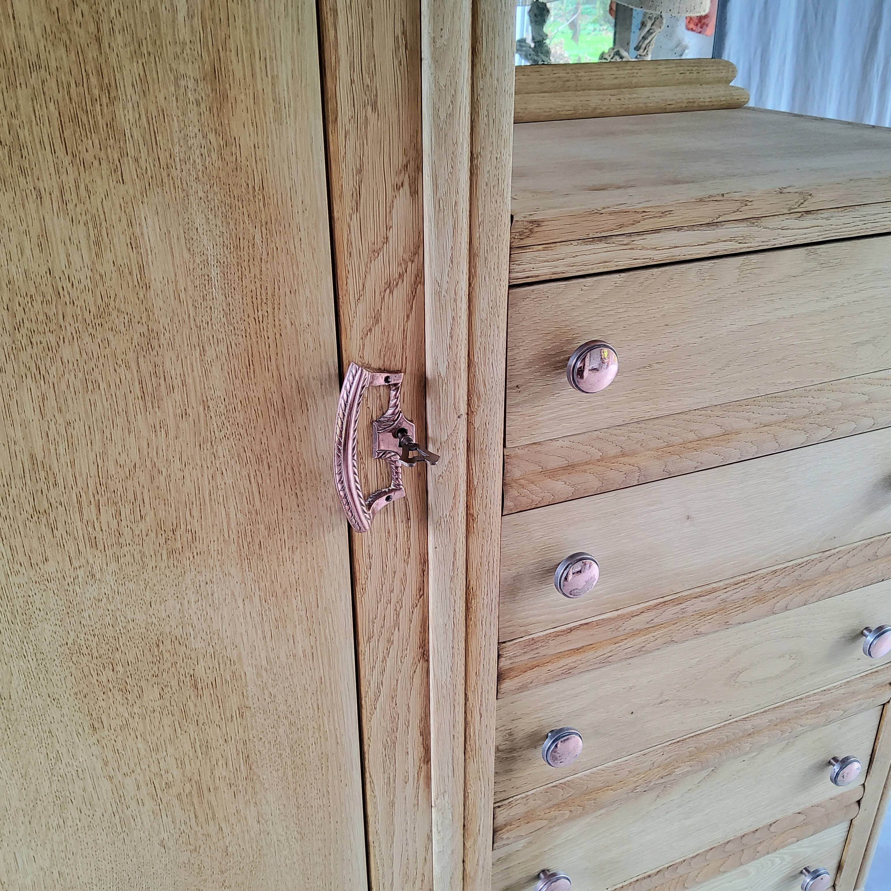 Asymmetrical wardrobe, 50s