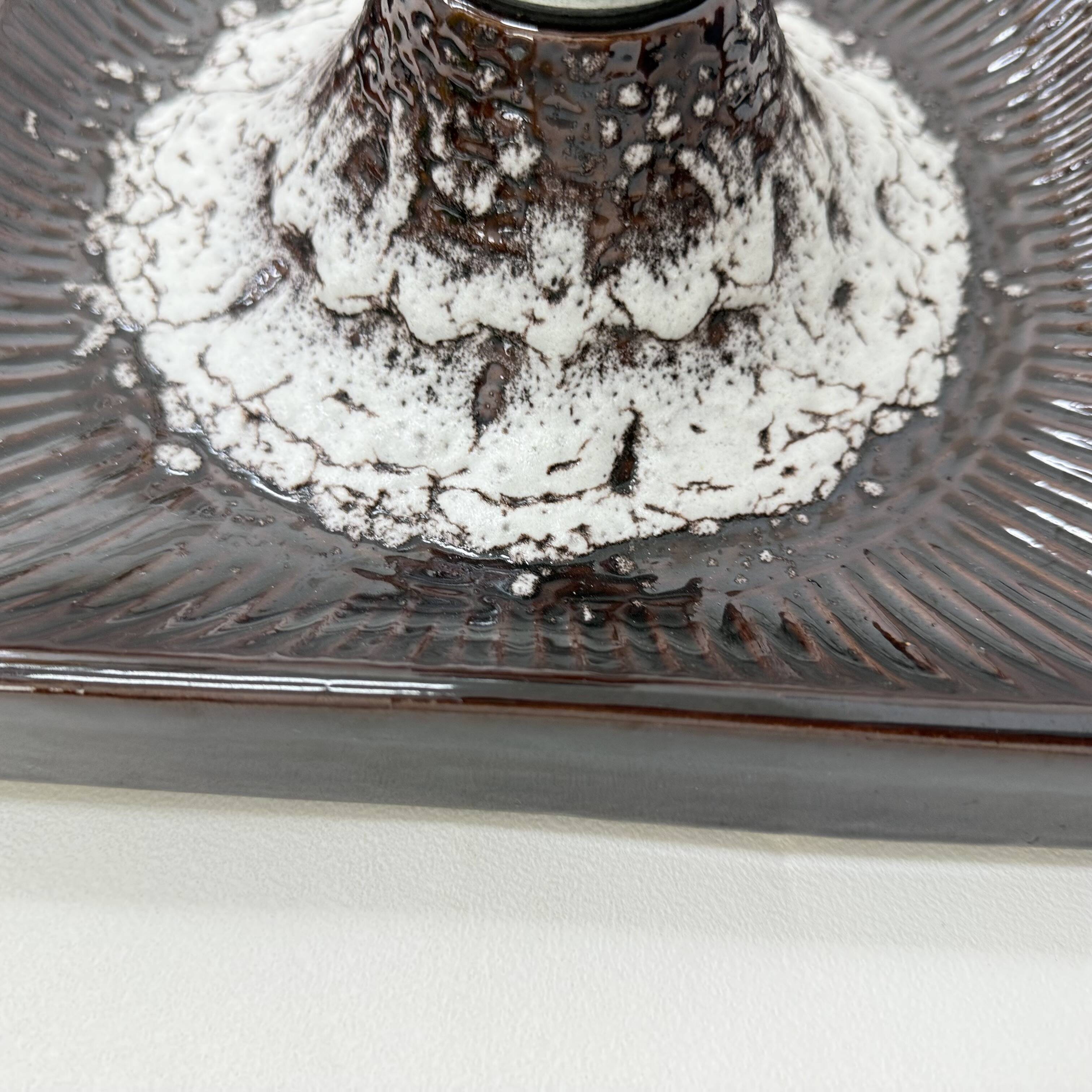 West Germany design ceramic wall / ceiling lamp, 1970’s