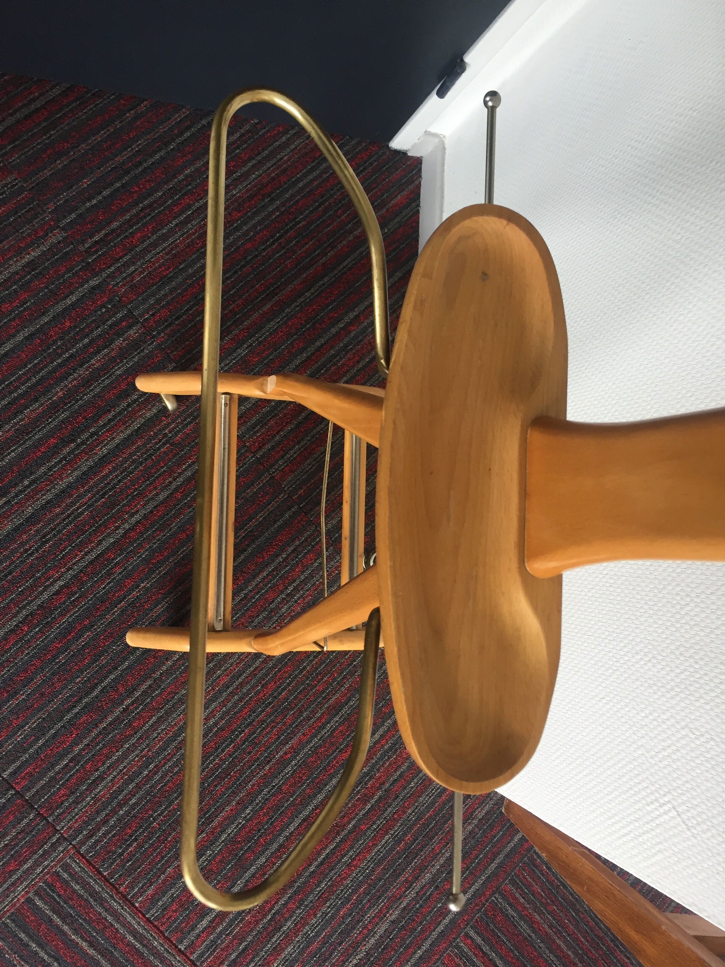 Valet in beech by Ico Parisi for Fratelli Reguitti vintage Italian 1950