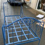 Wrought iron adult bed