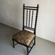 Oak bobbin chair | France | 1850s