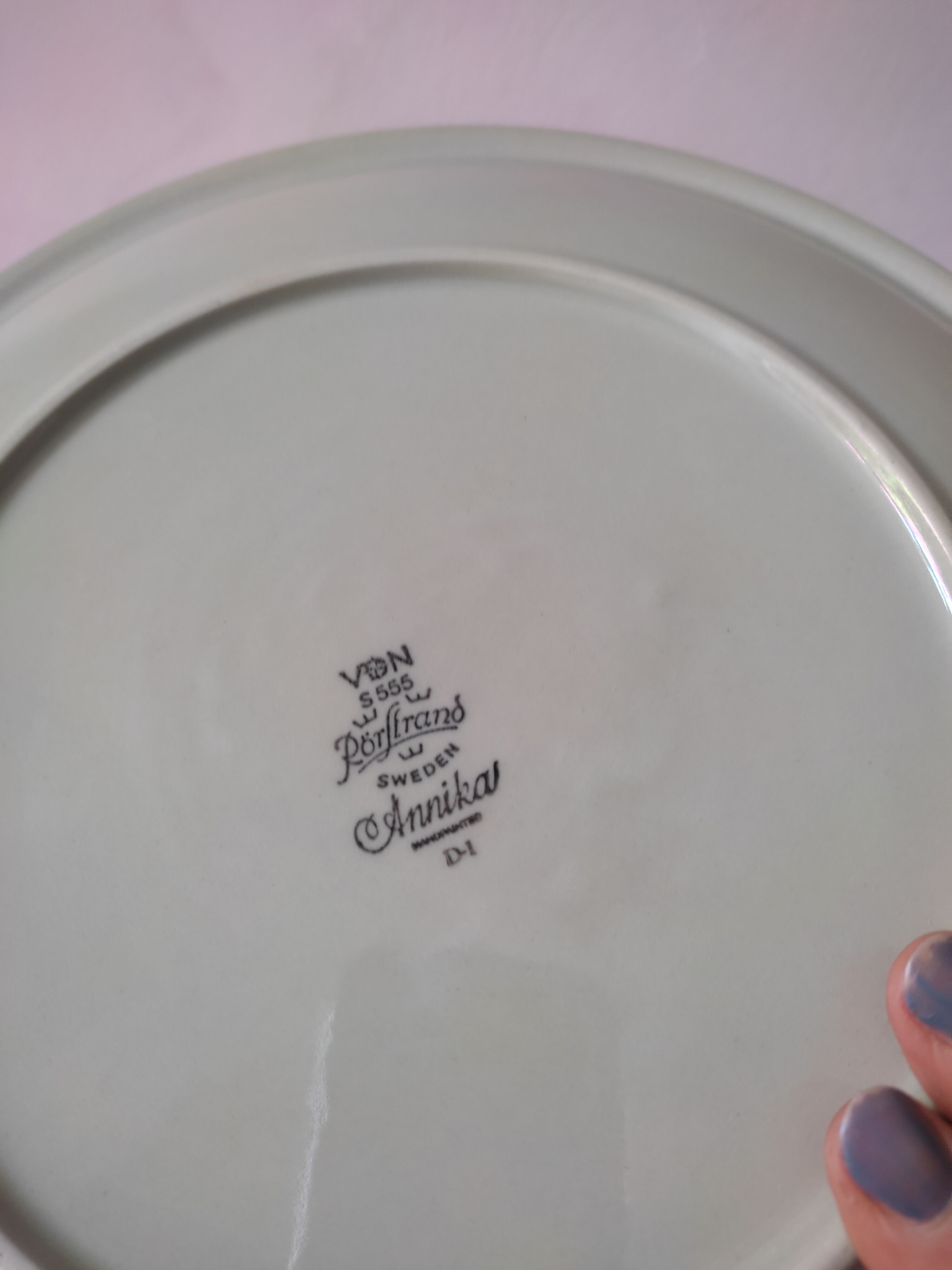 7 flat plates in Rorstrand sandstone, Sweden