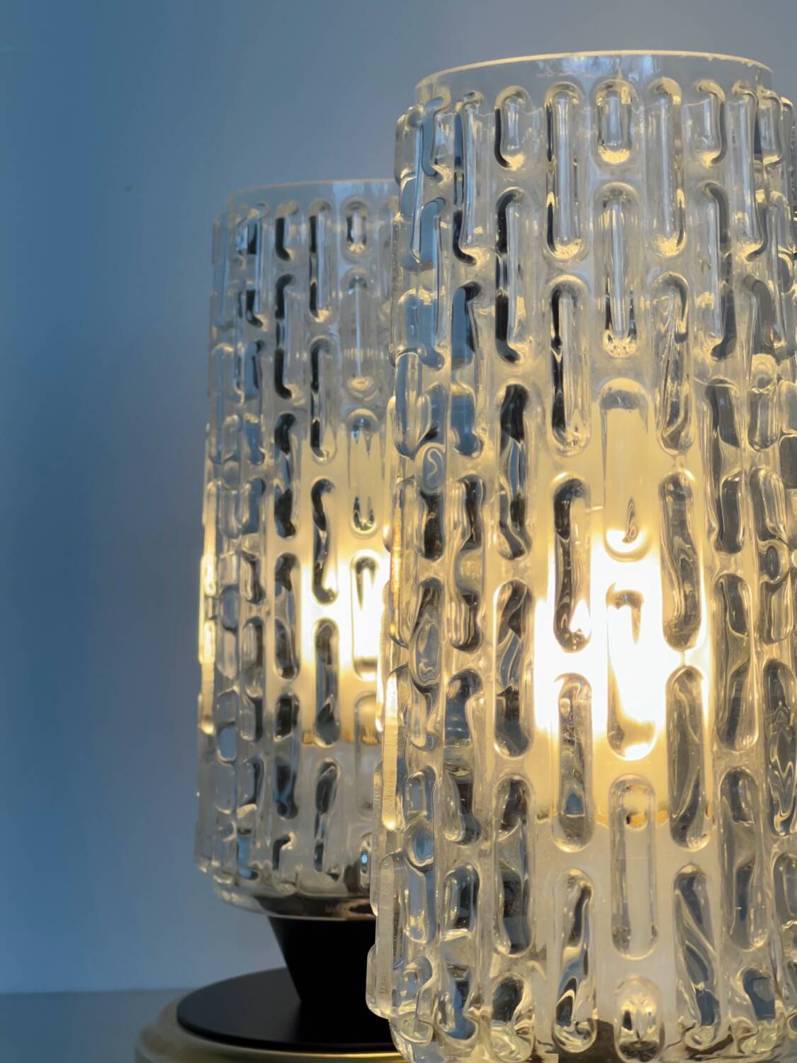 Pair of Arlus style table lamps