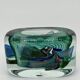 Murano vase in green signed by Robert Pierini.