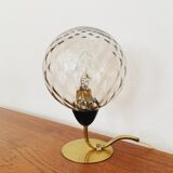 Lovely set of 2 swedish Mid Century Modern brass table lamps