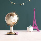 Globe Planet brass cigarette dispenser