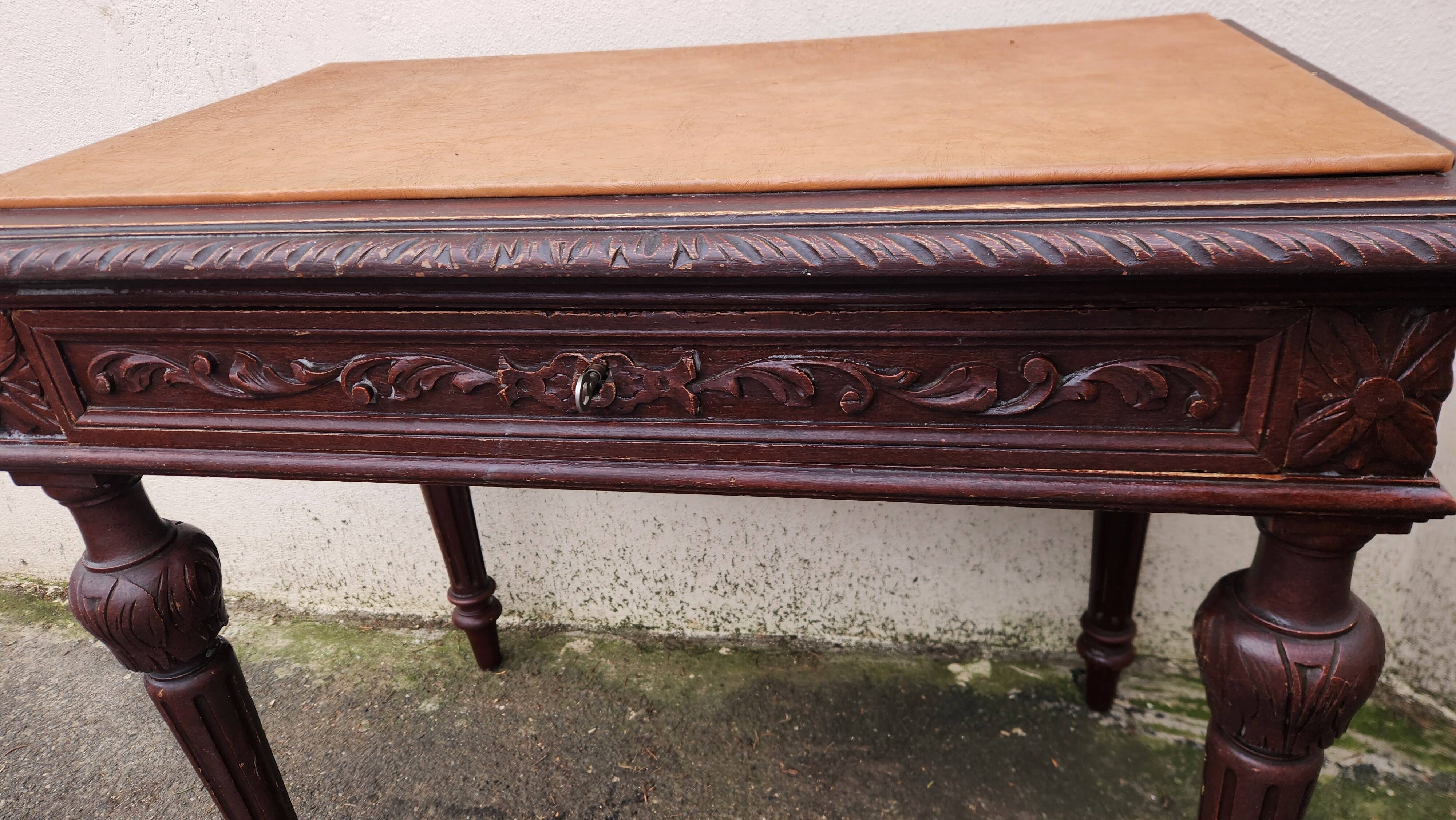 Antique Henri II desk