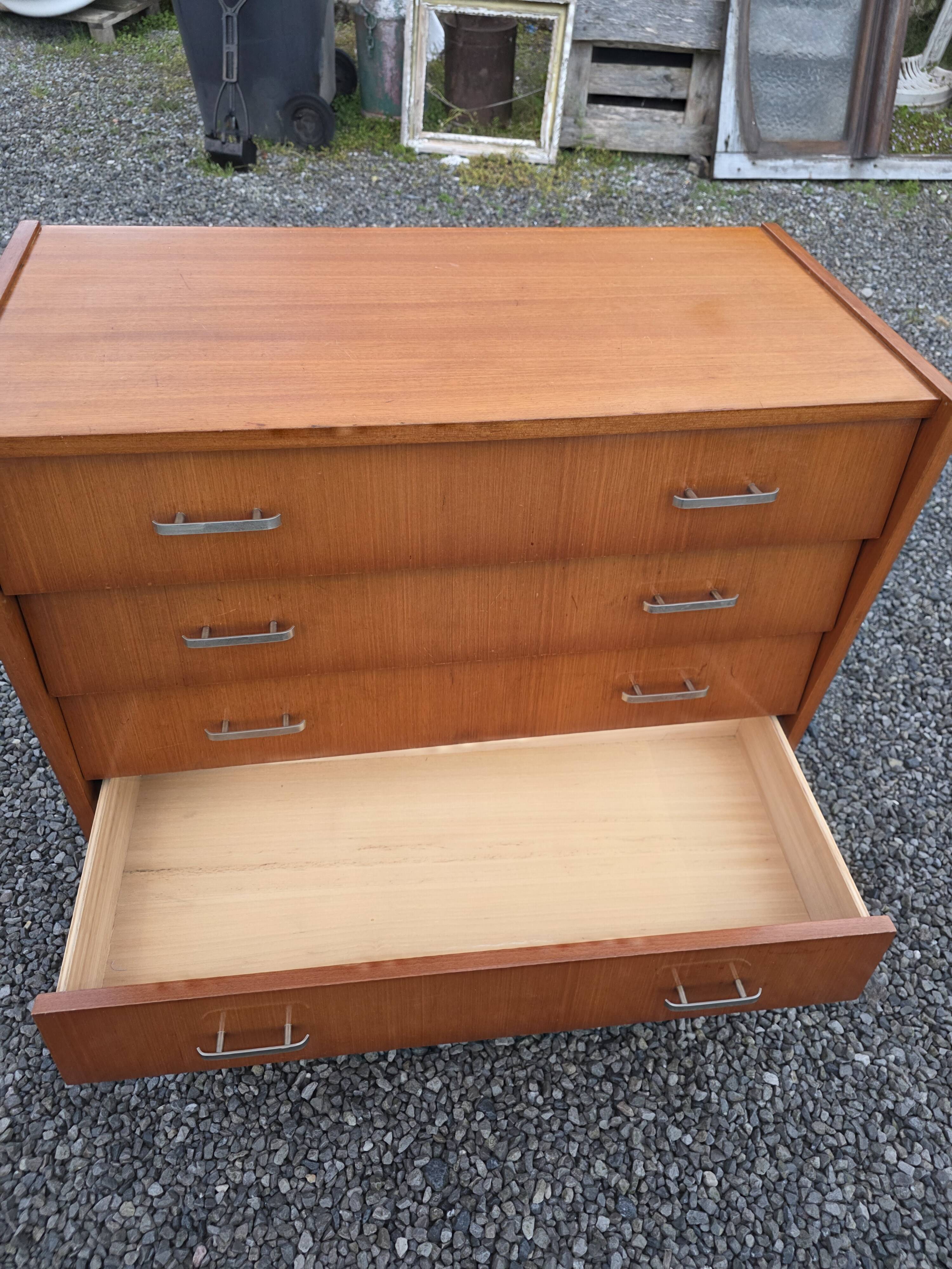 Vintage teak commode from the 1960s.