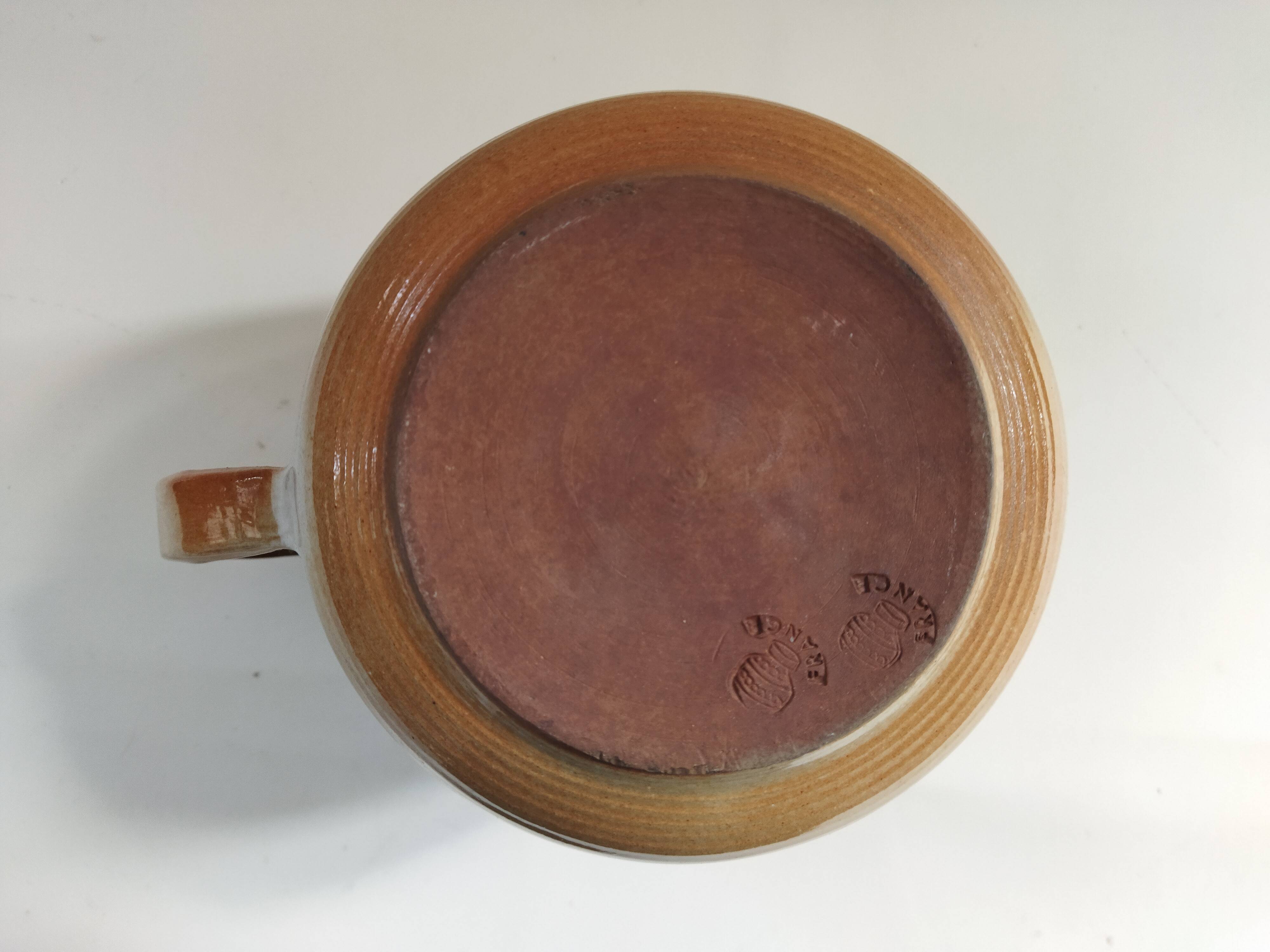 Montgolfier stoneware pitcher