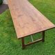 Table pliable 240cm et ses deux banc