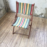 Folding garden chair